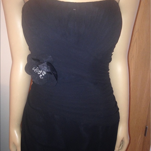 Black Bridesmaid Dress - Picture 3 of 8