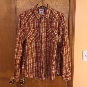 Levi's regular men's long sleeve L