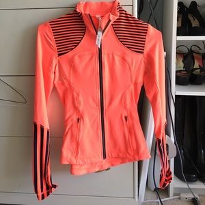 Size 2 Orange Lululemon Jacket