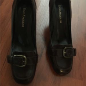 Enzo Angiolini brown cherry color pumps 7