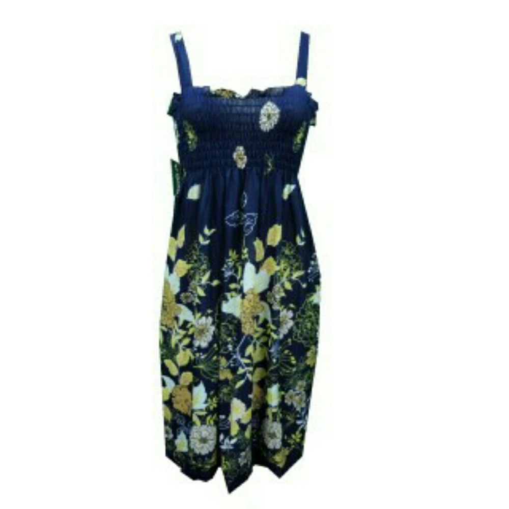 Summer Dress Beach Party Boho Sundress Casual,NWT
