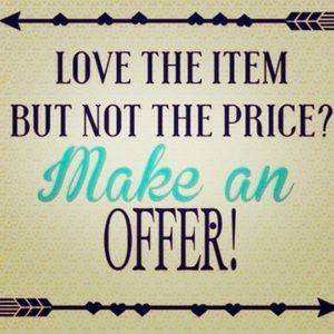 Make me a reasonable offer❤️