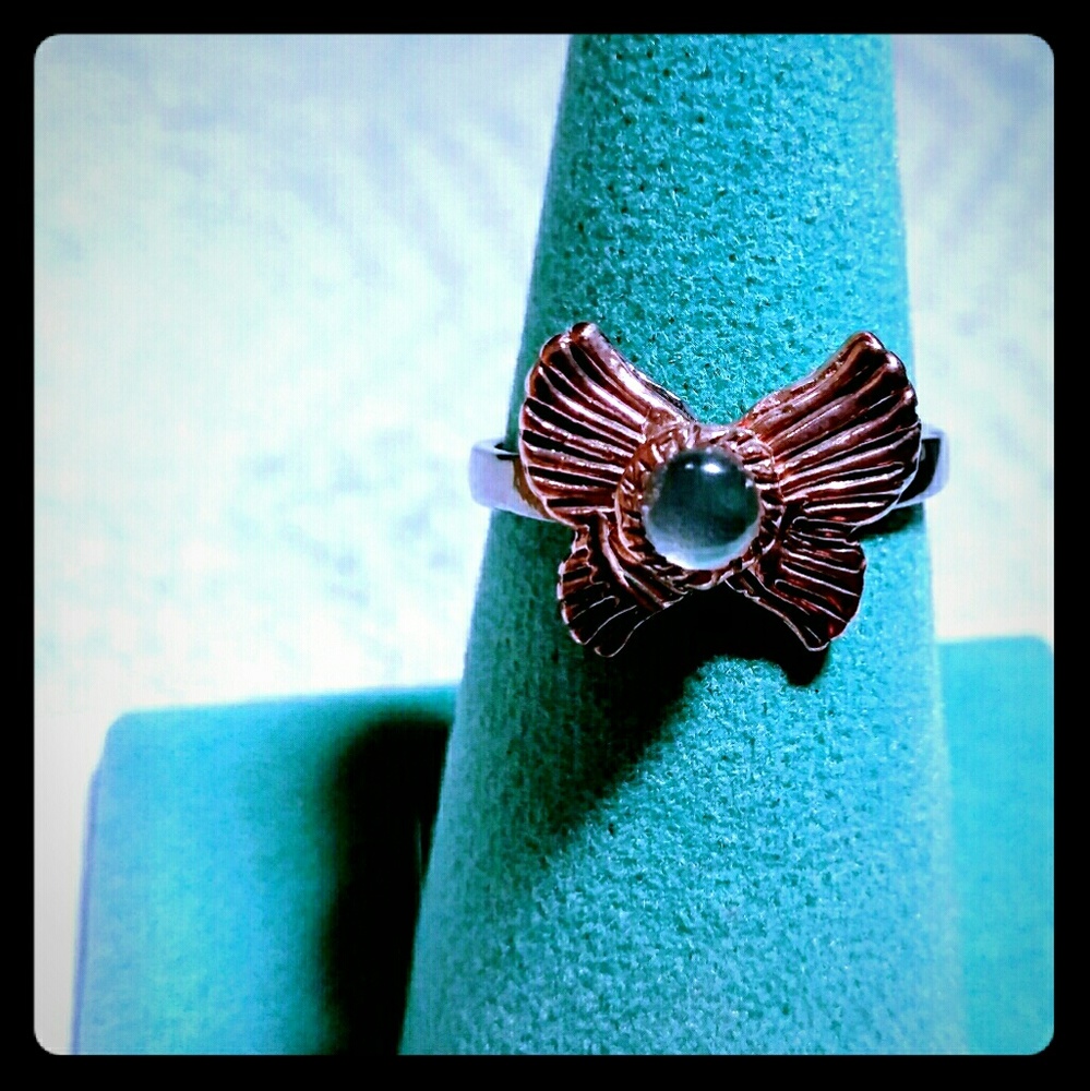 NWT Blue Topaz Sterling Silver Ring