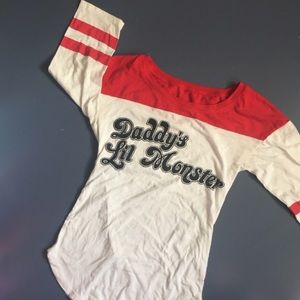 Daddy's little monster shirt