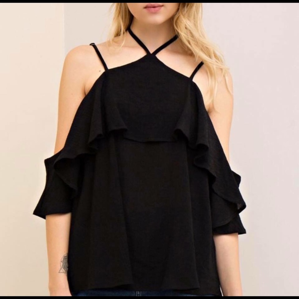 Black boutique top brand new with tags