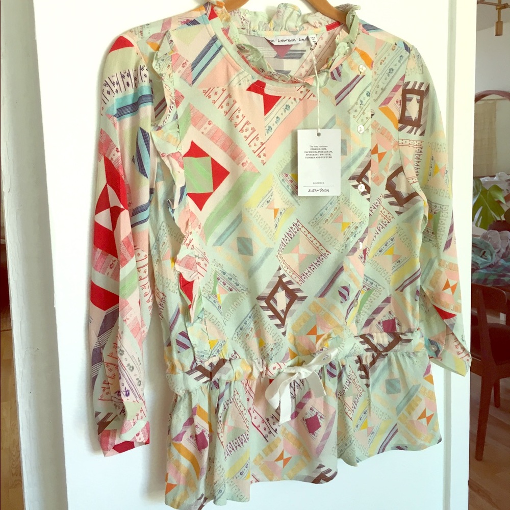& Other stories blouse size 4