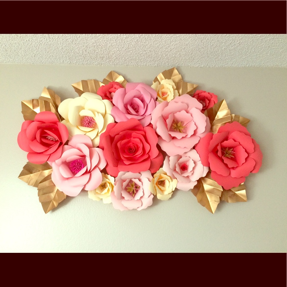 Paper flowers!
