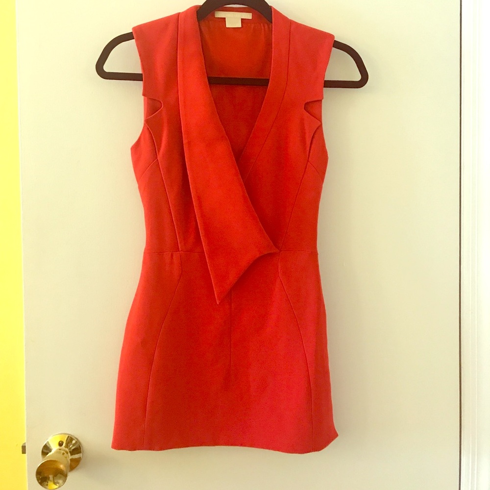 Antonio Berardi red mini dress