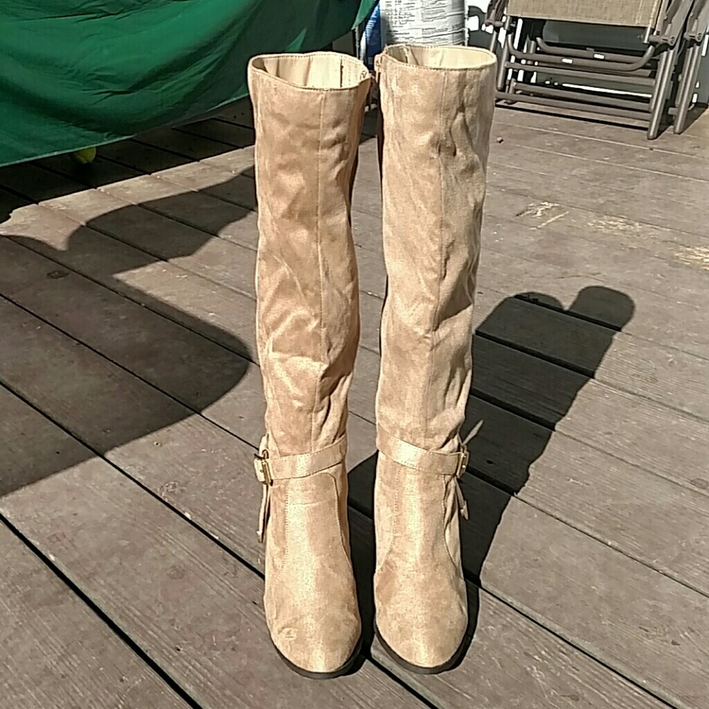 Knee high boots