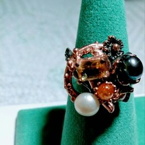 Citrine Sterling Silver Ring