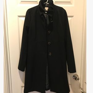 Black J.Crew Peacoat