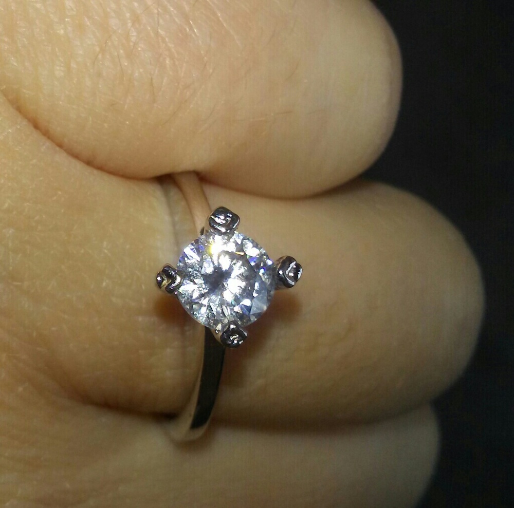 Three Sterling Silver Rings