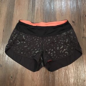 Lululemon Speed Shorts EUC