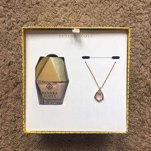 Kendra Scott Cory Necklace & Nail Polish