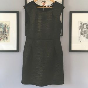 Gold and Black cocktail dress