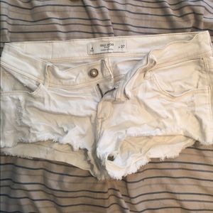 White Gilly Hicks Shorts