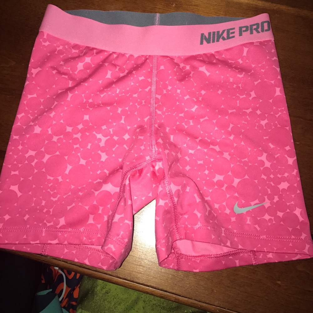 Pink bubble Nike pros