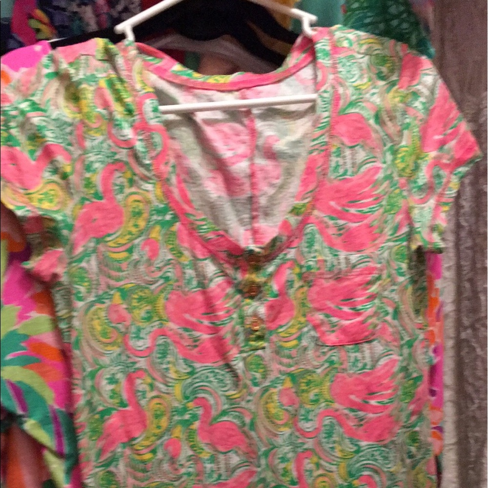 Medium flamingo dress