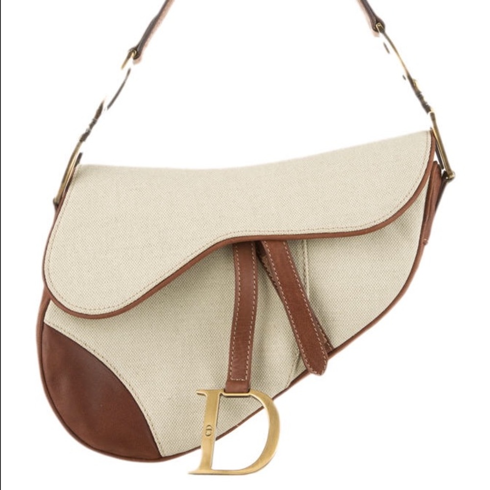 Authentic Christian Dior Saddle handbag