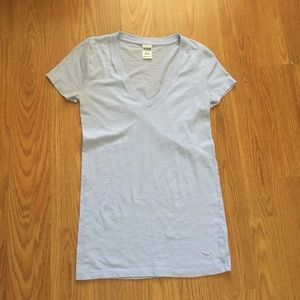 Lavender Pink V Neck