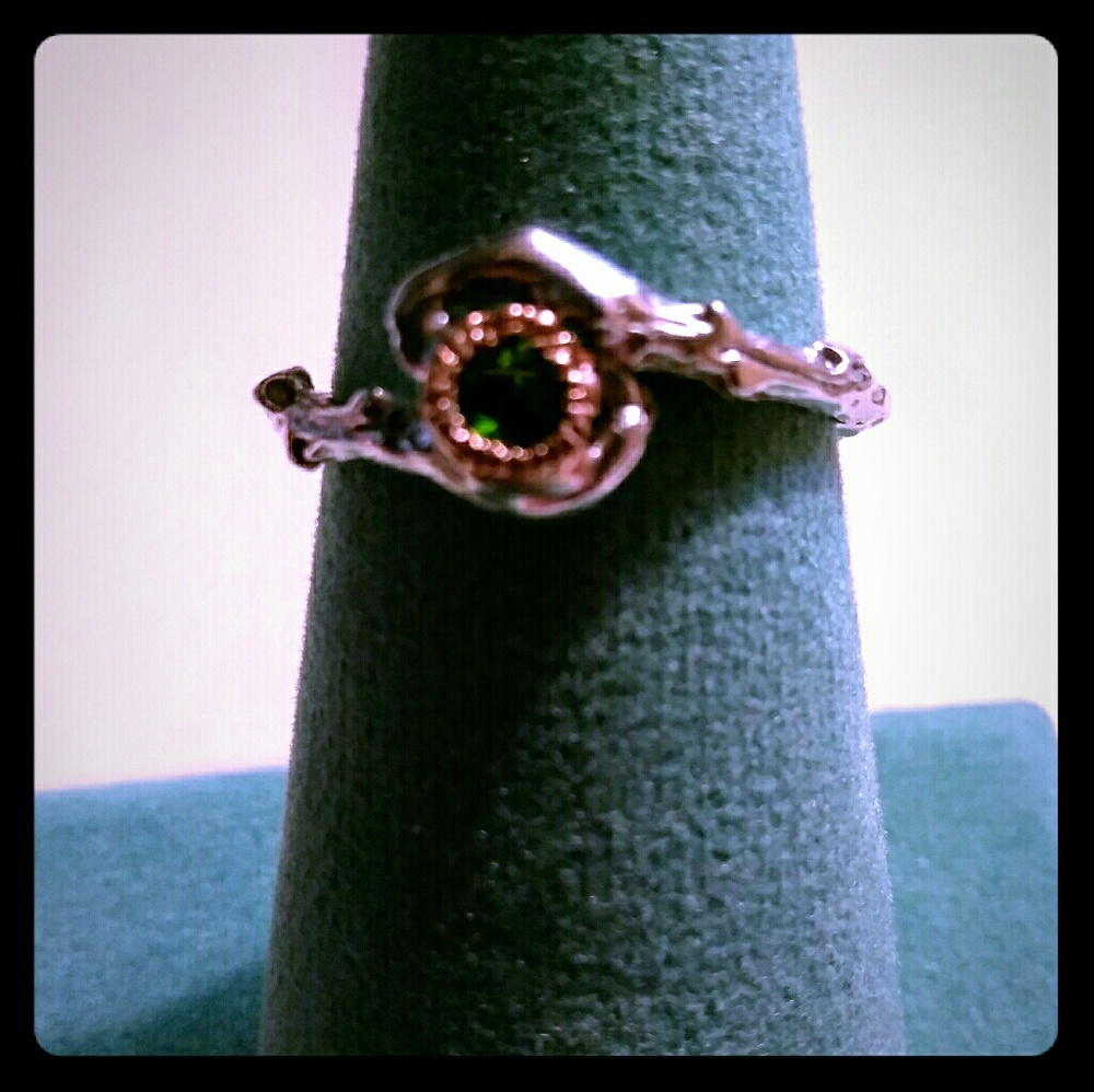 NWT Chrome Diopside Sterling Silver Ring