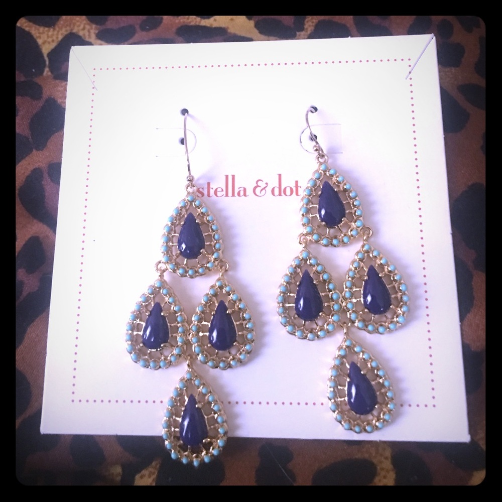 Stella and Dot earrings never worn