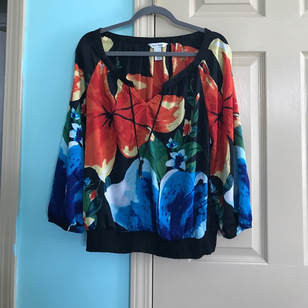 White house black market -  long sleeved shirt