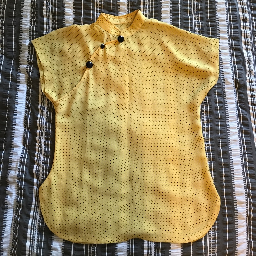 Cheongsam Style Blouse