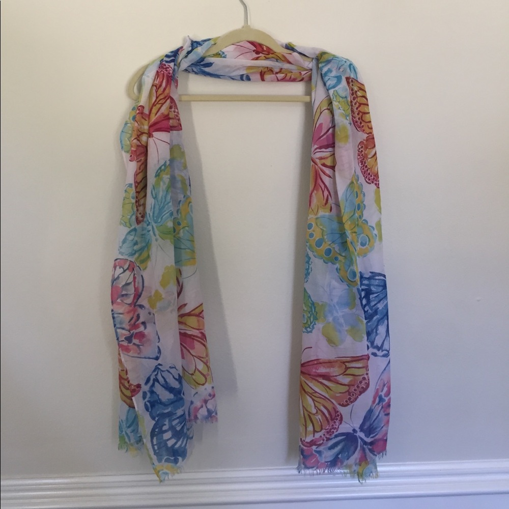 Butterfly scarf