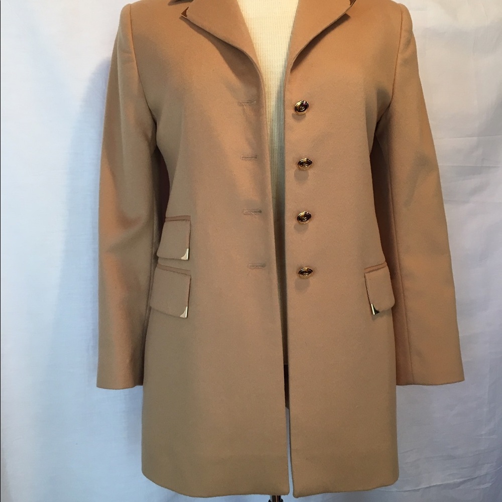 🔥SALE🔥Griffith Gray St John Camel Jacket Sz2