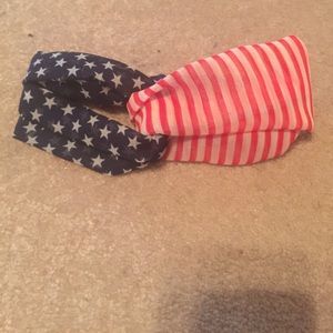 American flag headband