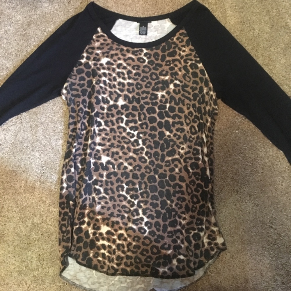 A leopard print shirt