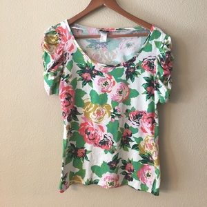 Size M H & M Floral T-shirt Final Price