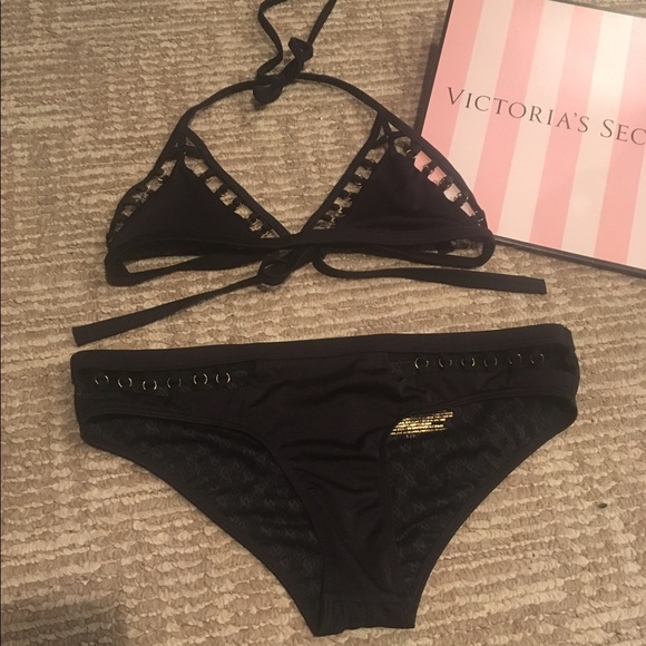 Victoria's Secret Other - VICTORIAS SECRET CUT OUT SEXY BIKINI SWIMSUIT SET