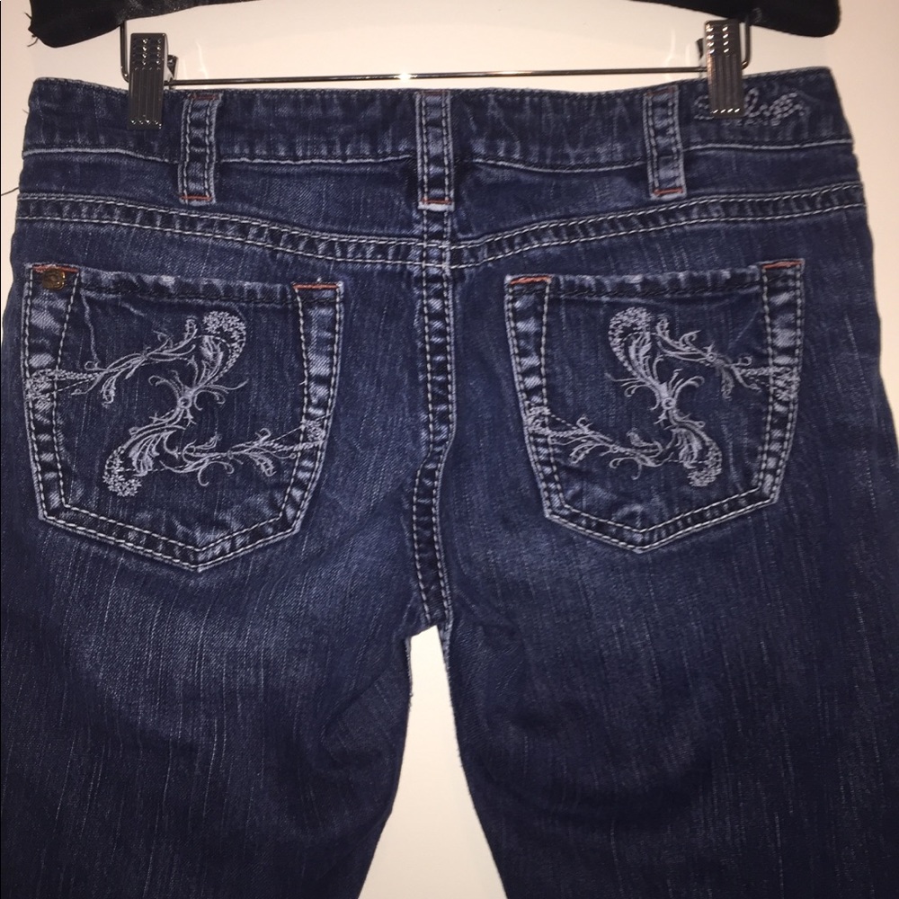 Silver Jeans Crop Santorini.