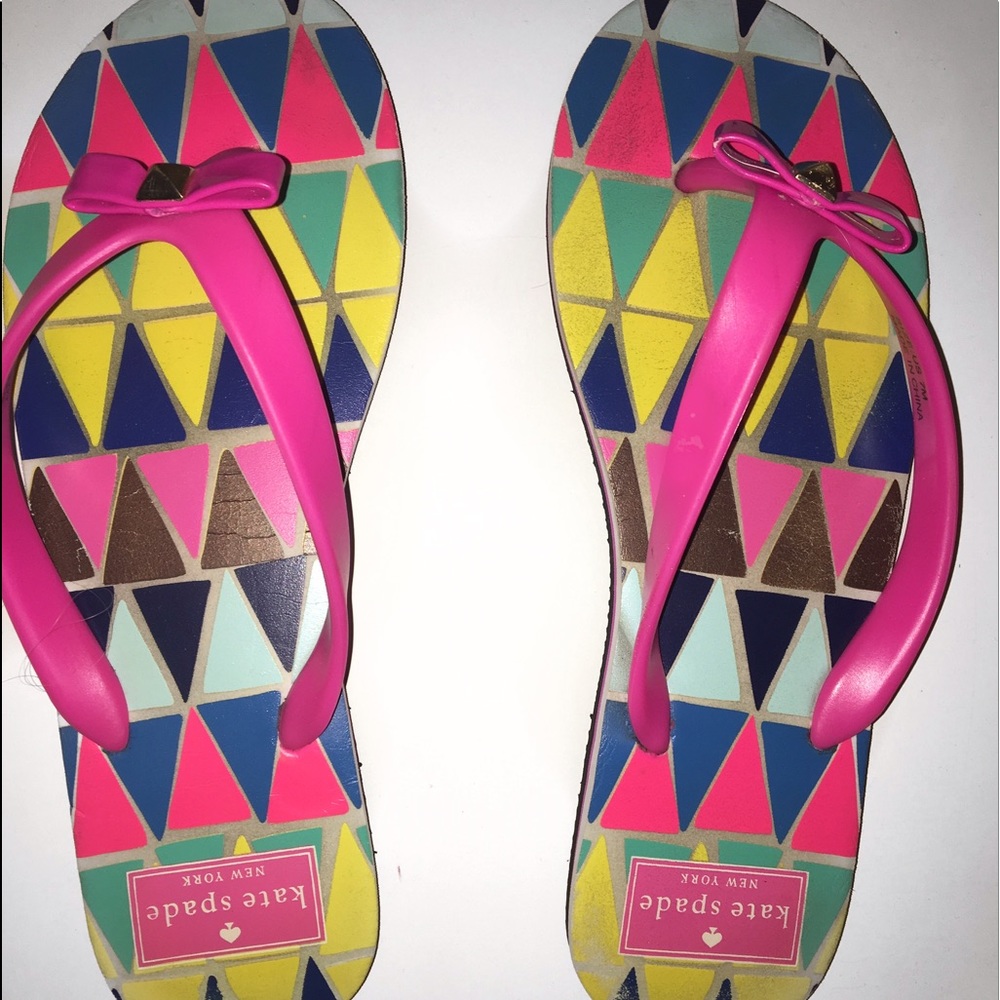 Kate Spade bow flip flop sandal