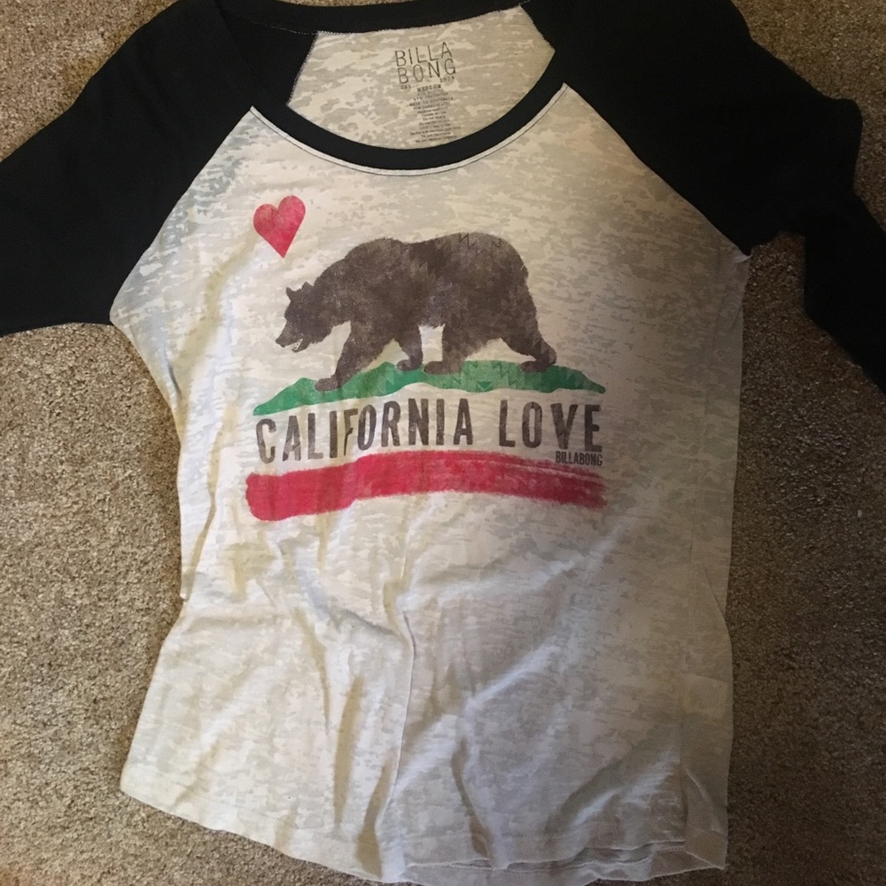 California love see through cream shirt