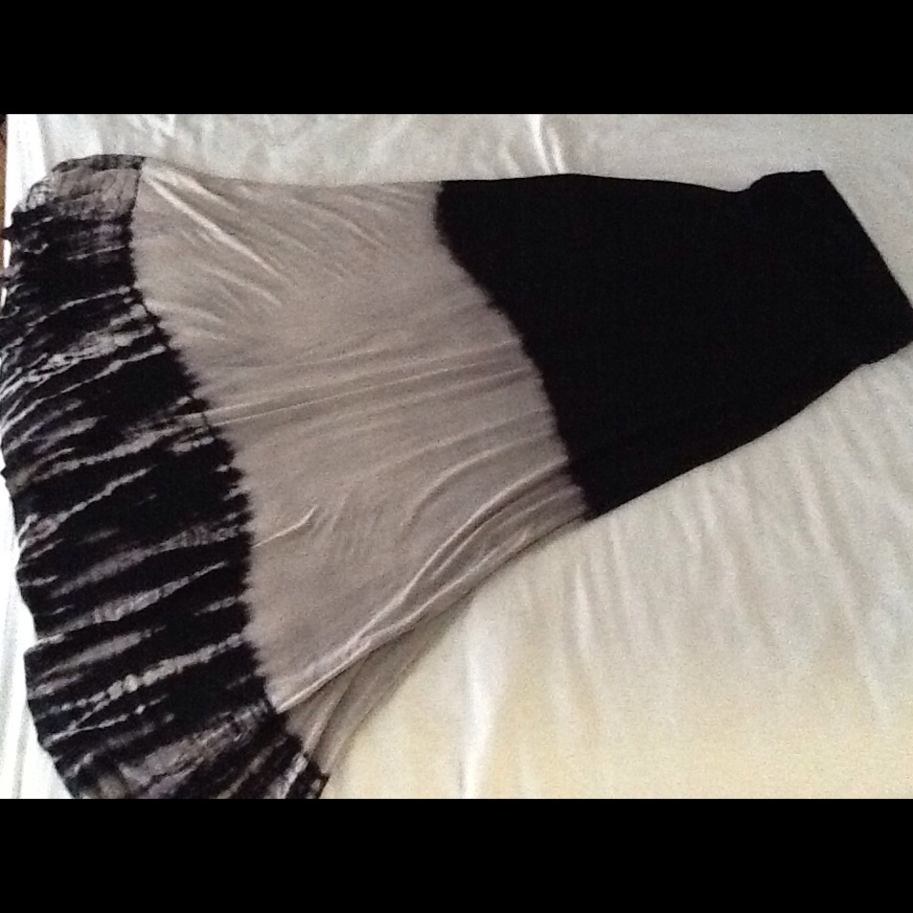 Very long skirt