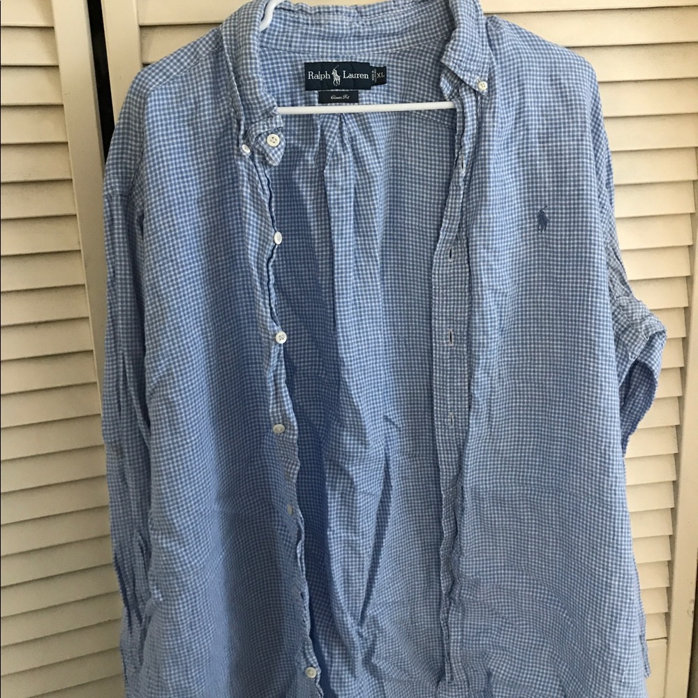 Checkered Polo Ralph Lauren button-down