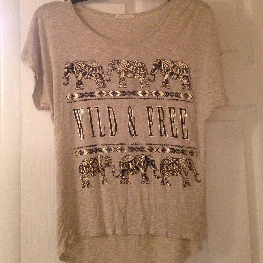 Wild and free tee