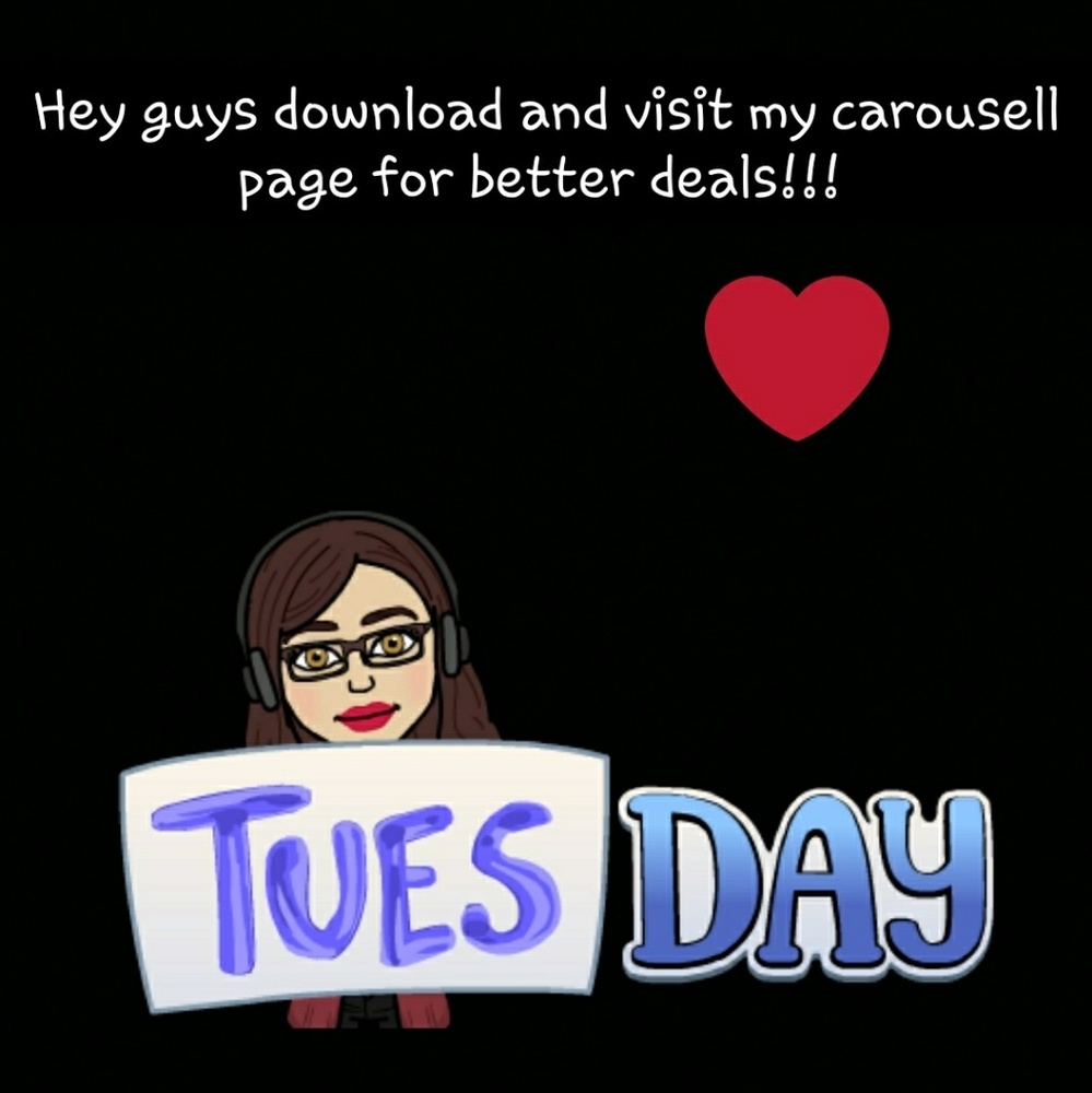 Download carousell and Vista my page!!