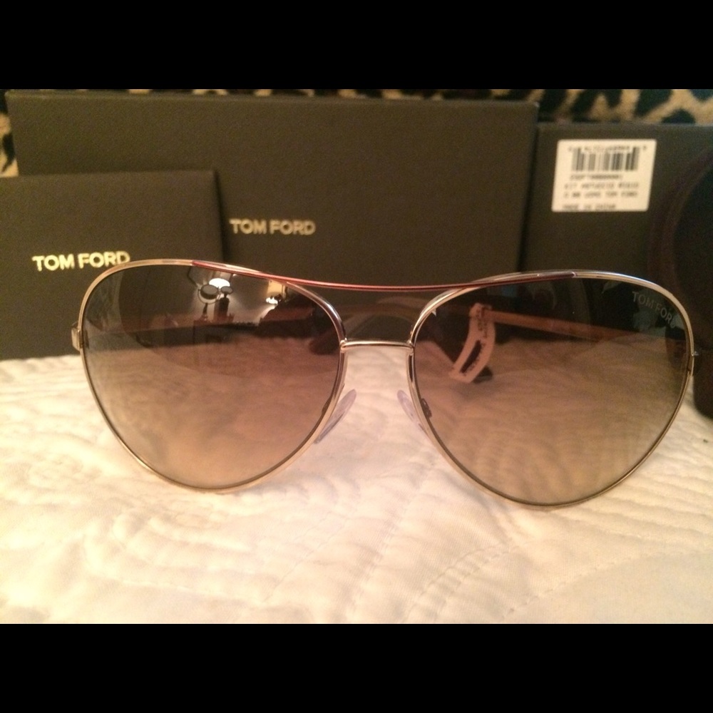 TOM FORD Women's Aviator Sunglasses / Brand New
