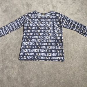 Fendi Vintage Longsleeve Graphic Shirt
