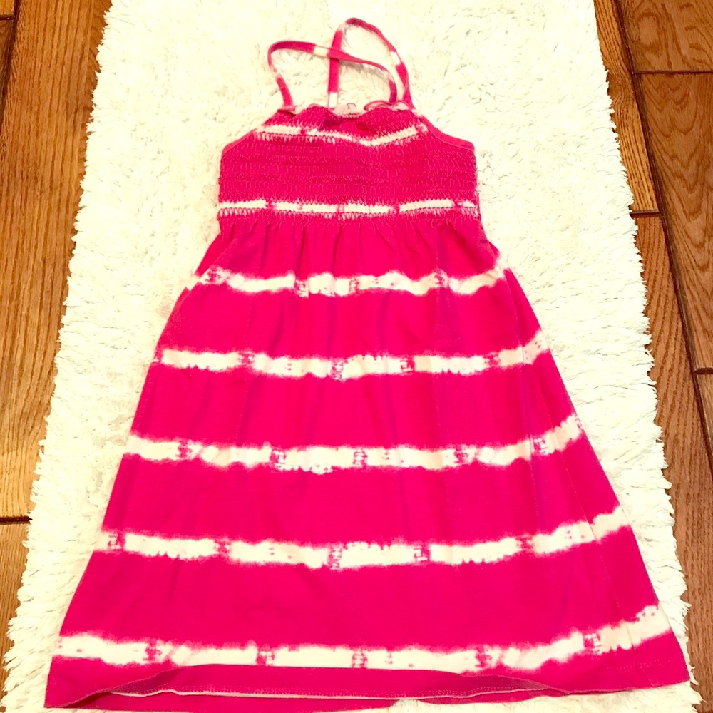 Girls tie-die dress.