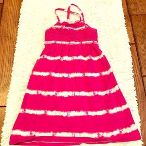 Girls tie-die dress.