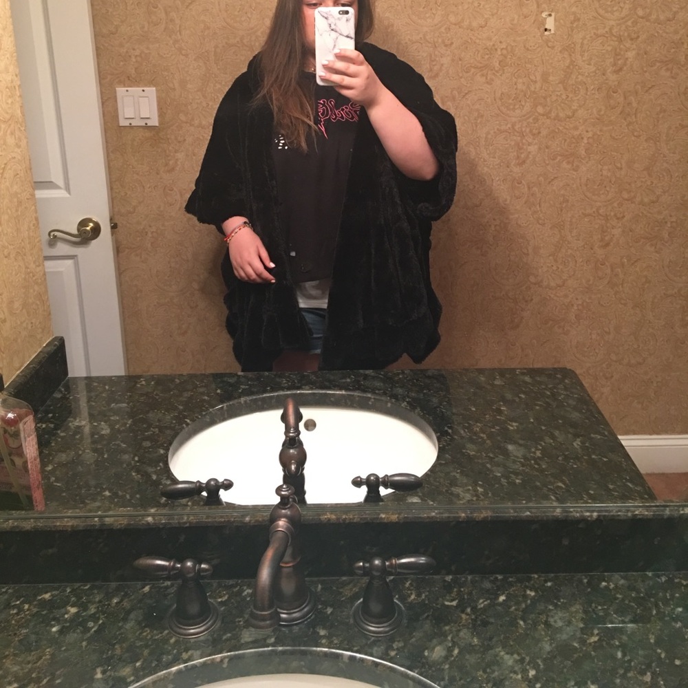 Faux mink shall