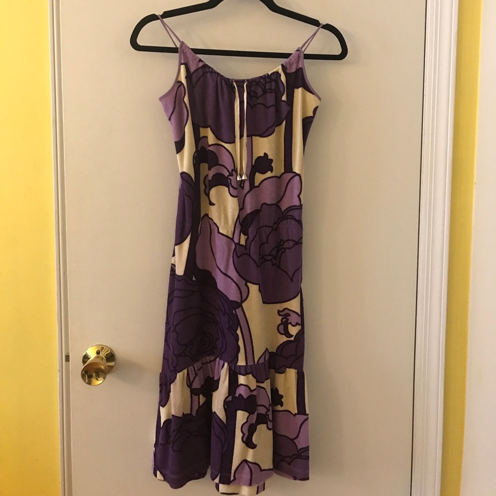 Moschino Cheap & Chic terry sleeveless dress.