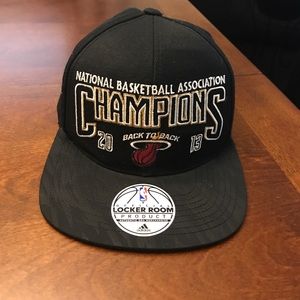 Miami Heat 2013 Back to Back Championship Hat
