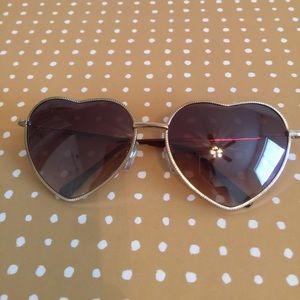 Urban Outfitters Heart Sunglasses