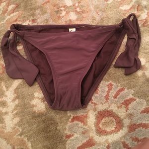 Brown bikini bottoms